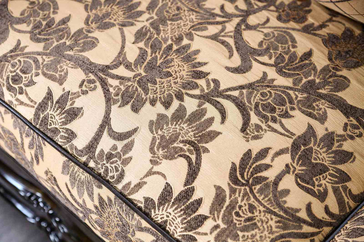 Quirino Tan/Dark Brown Traditional Living Room Set