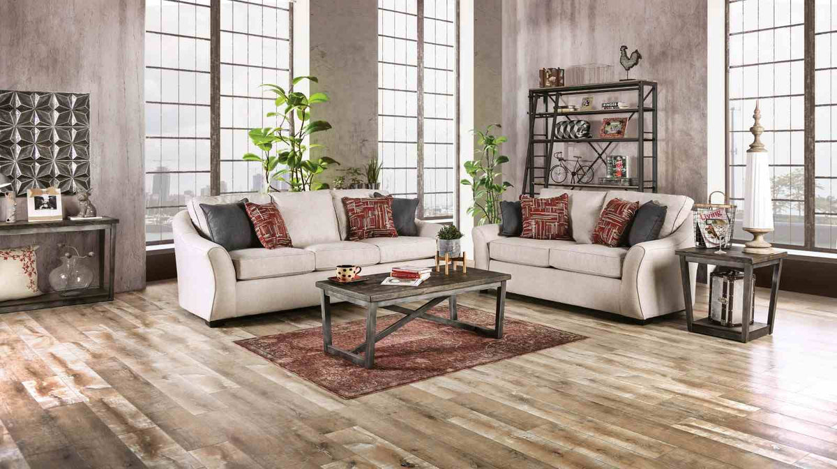 Jarrow Ivory Loveseat