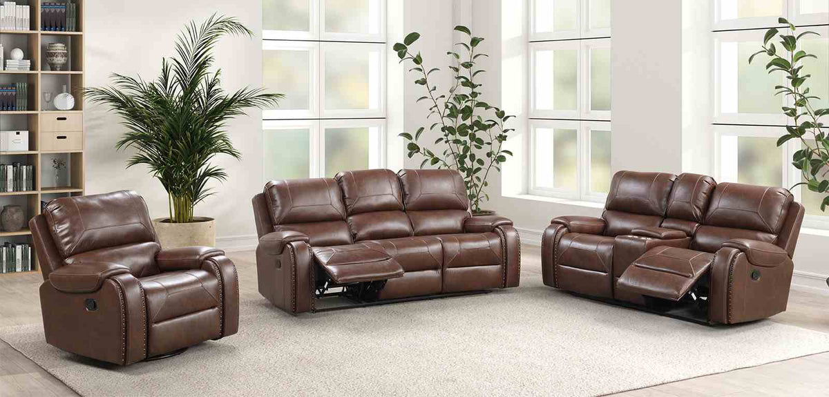 Tepic Brown Loveseat