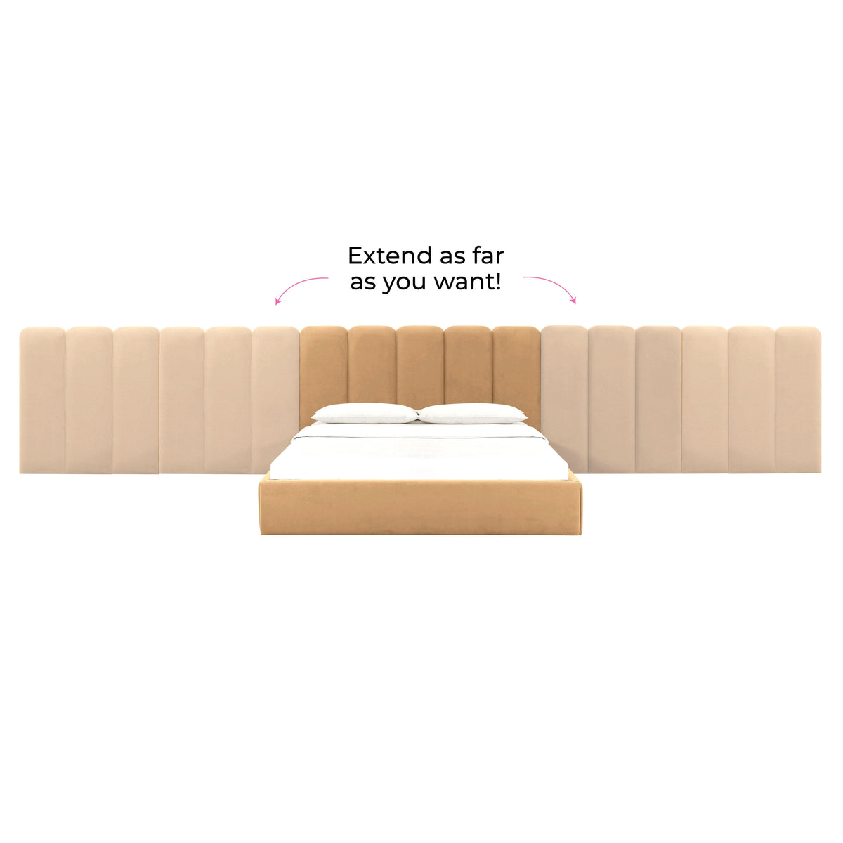 Palani Honey Velvet Wings - Queen or King (Set of 2)