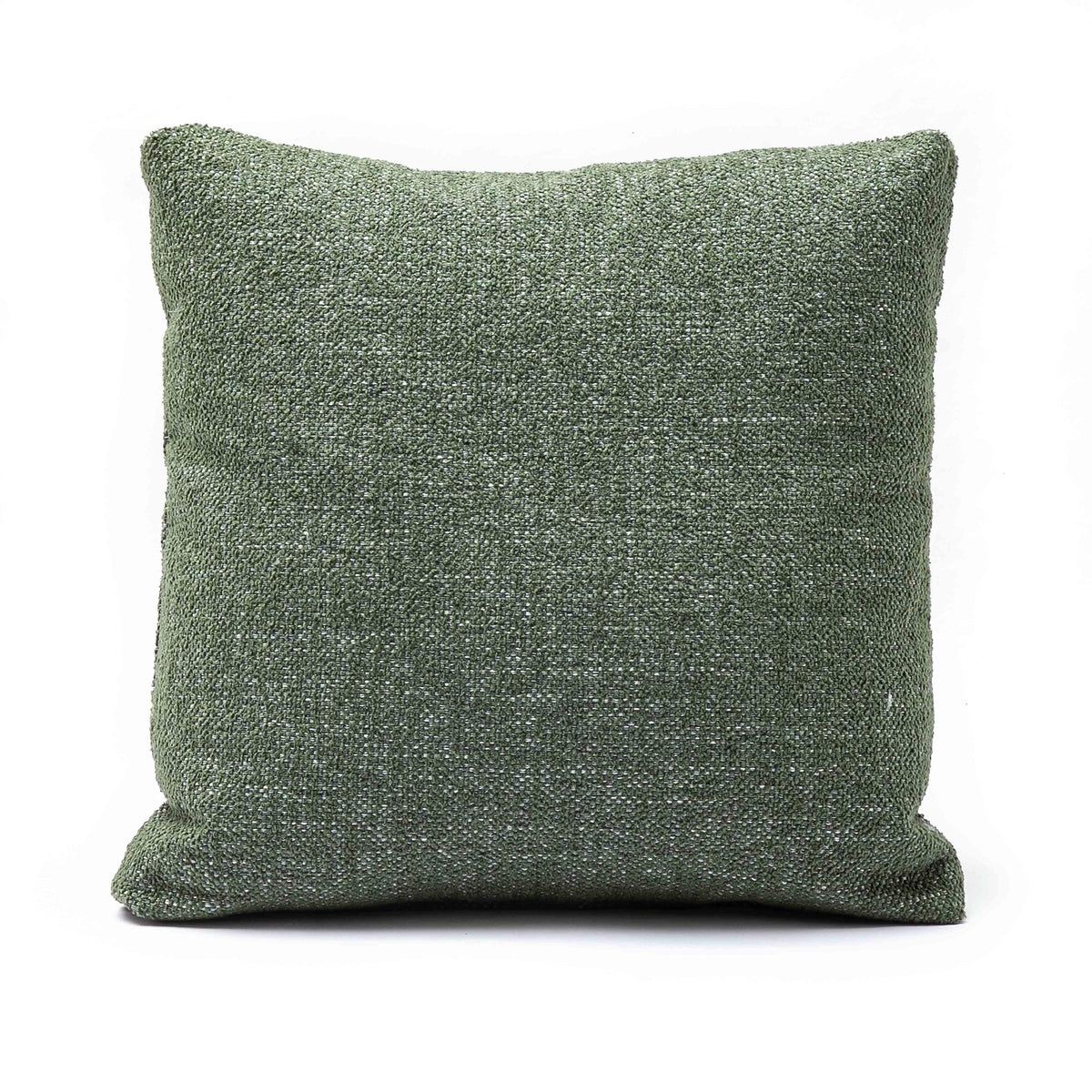 Malolo Green Basketweave 20" Square Vegan-Down Pillow - COVER
