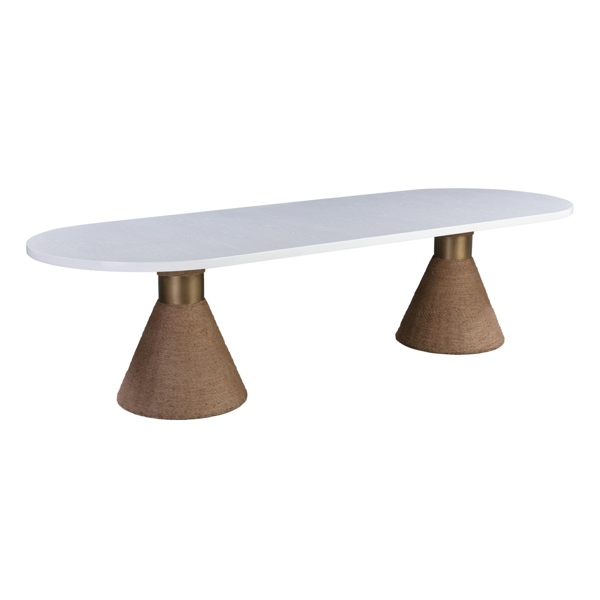 Rishi Natural Rope Oval Table