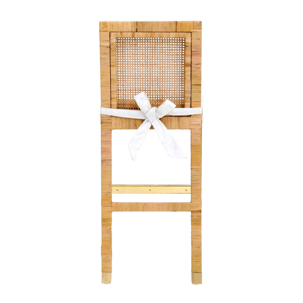 Amara Rattan Performance Fabric Bar Stool