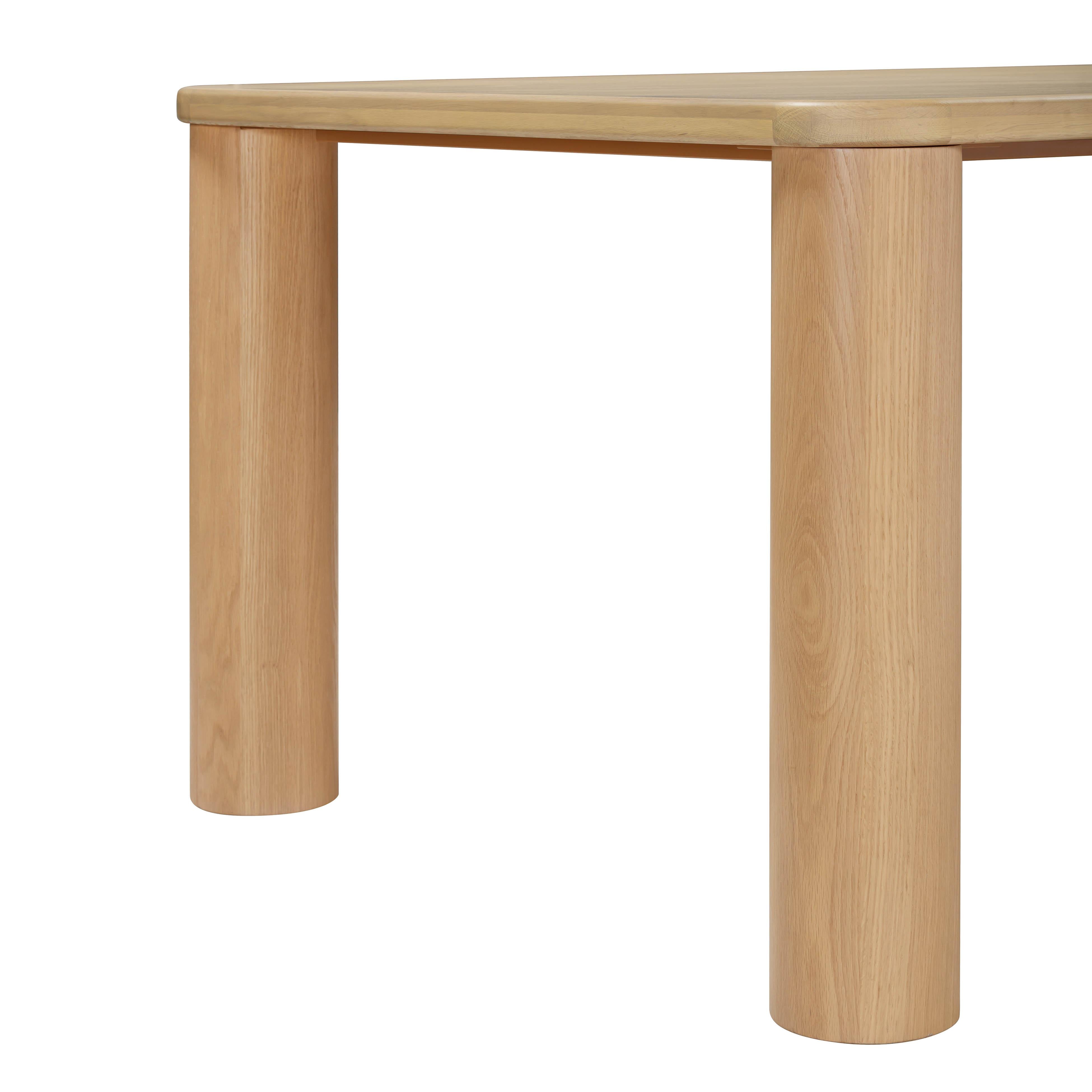 Akola Natural Oak Rectangular Dining Table