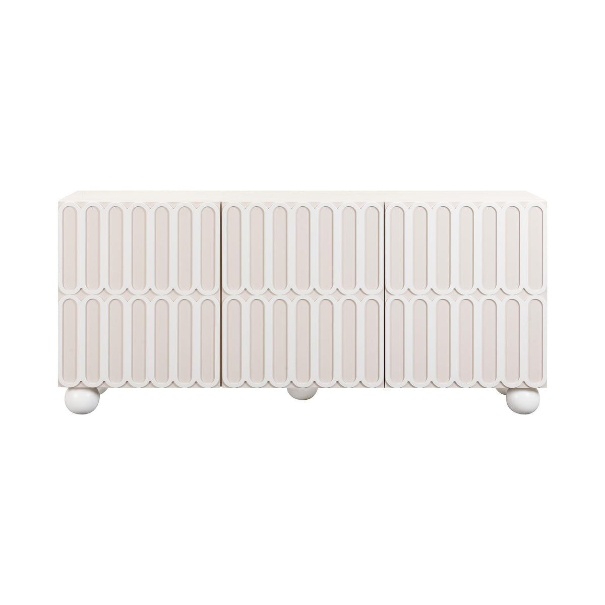 Tori Motif Taupe Buffet - UK