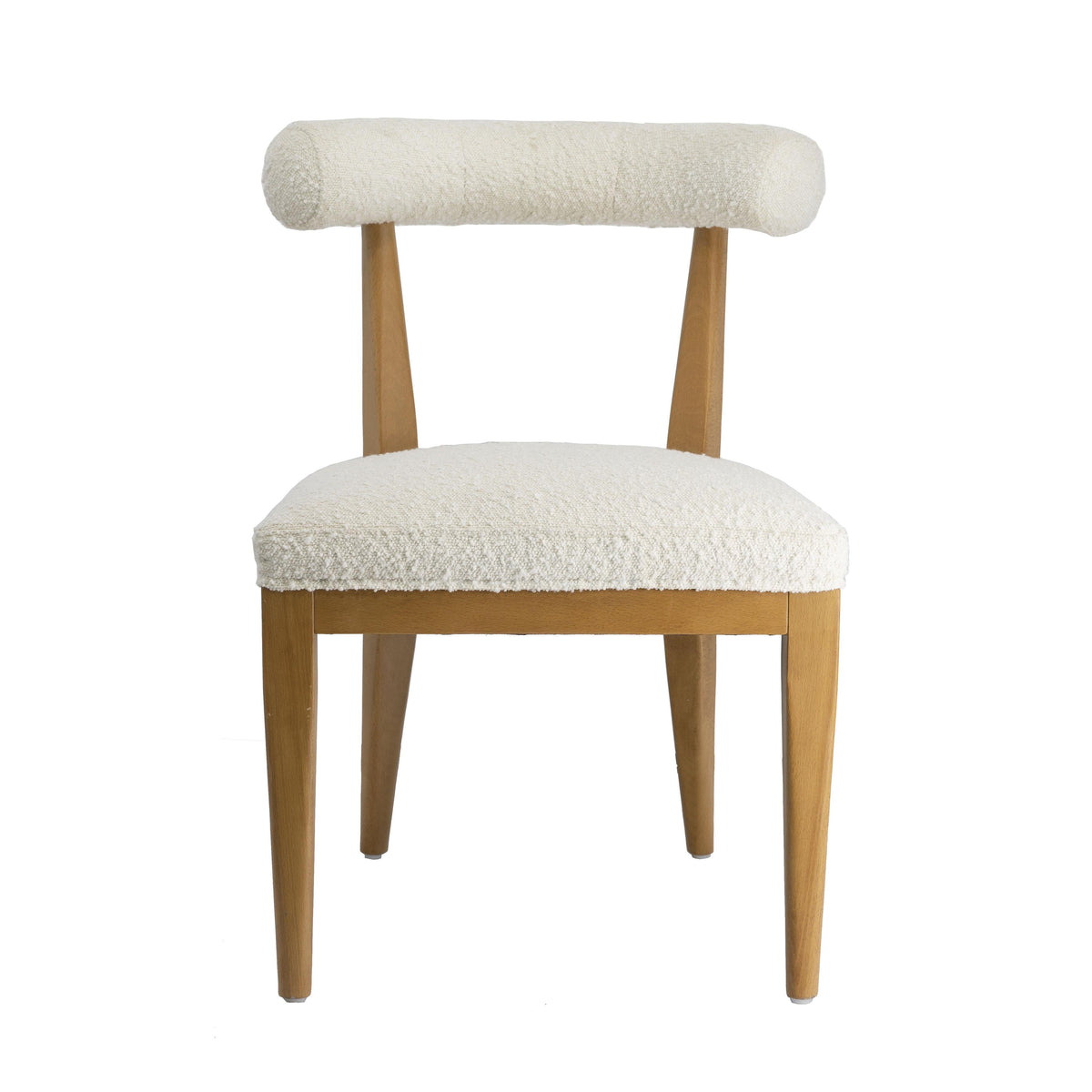 Palla Cream Boucle Dining Chair - UK