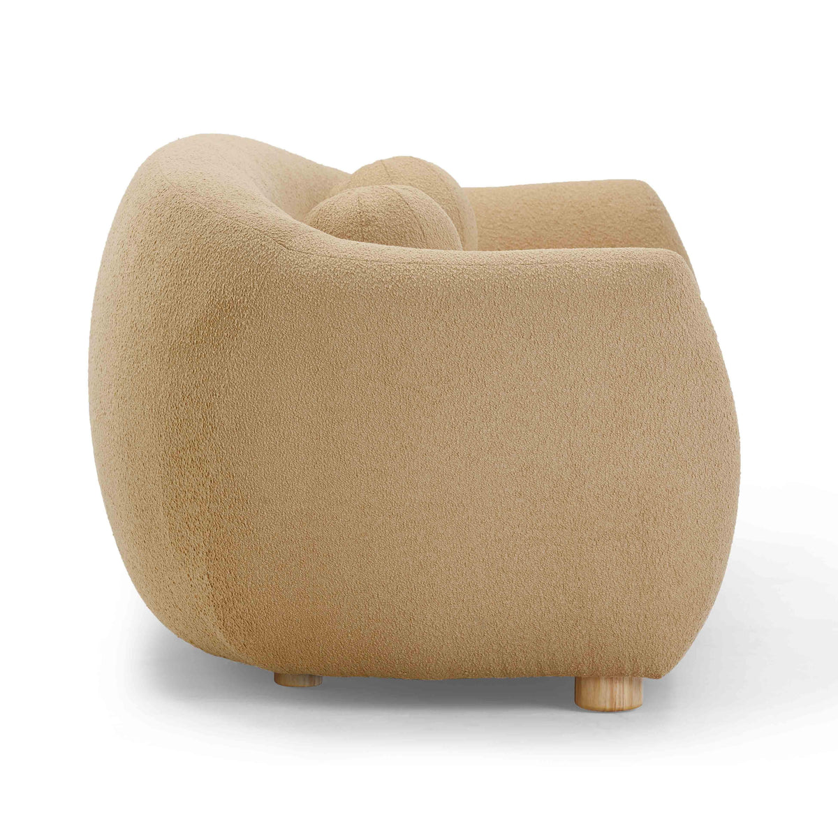 Judy Honey Boucle Sofa