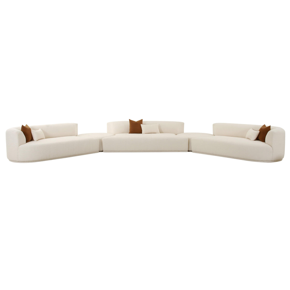 Fickle Cream Boucle Modular Sectional
