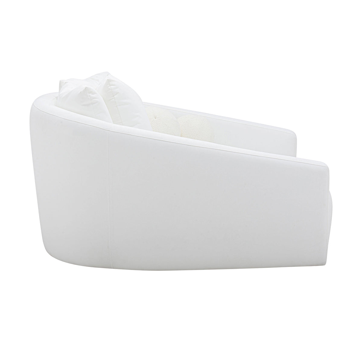 Hanim Cream Performance Fabric Daybed