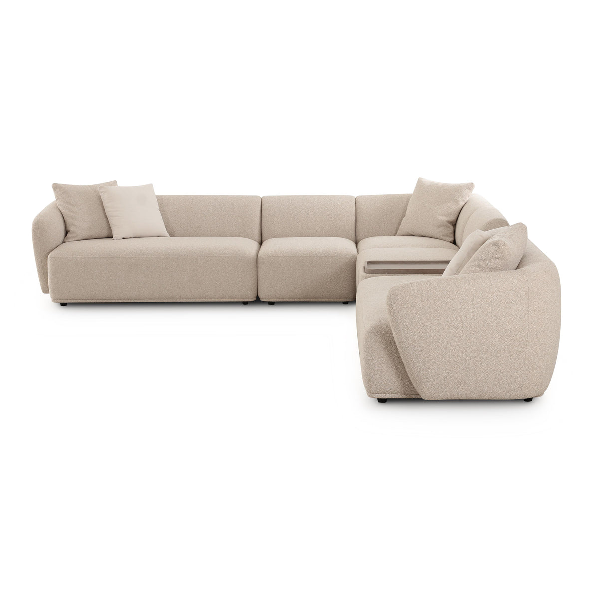Sylvie Cream Boucle Modular Sectional