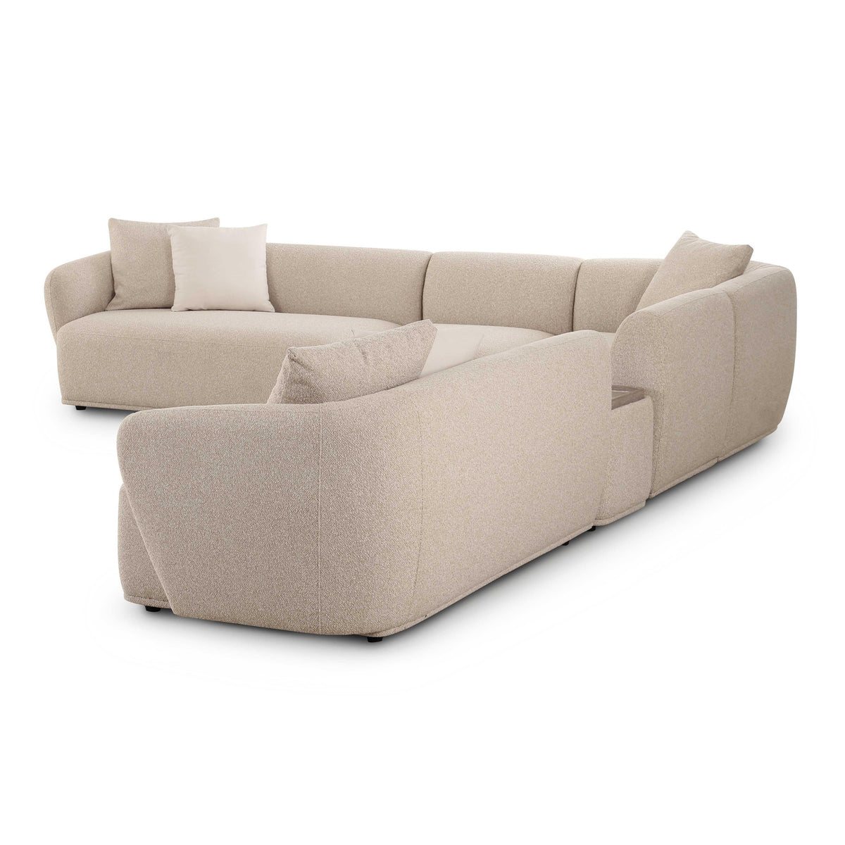 Sylvie Cream Boucle Modular Sectional