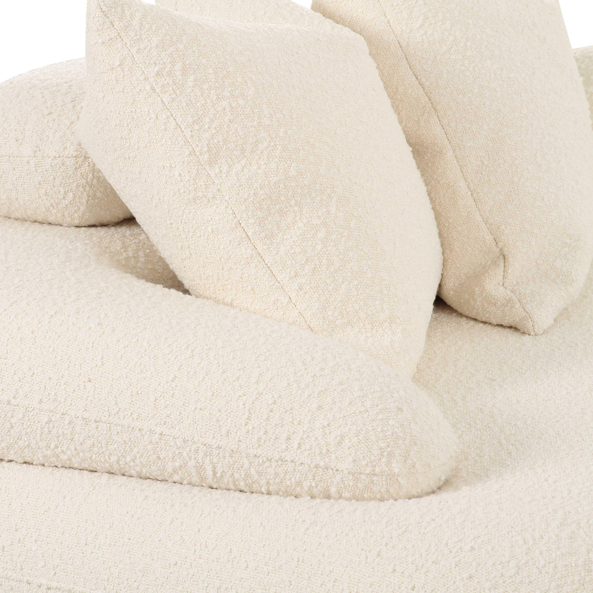 Lulu Cream Boucle Modular Sectional