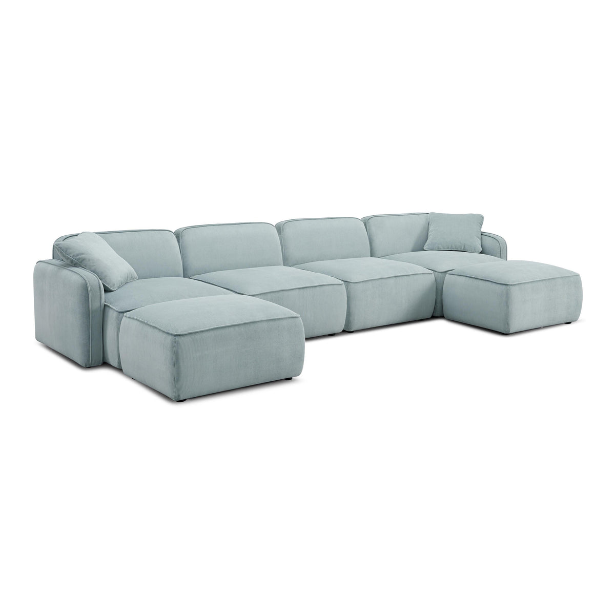 Travie Sea Foam Modular Sectional