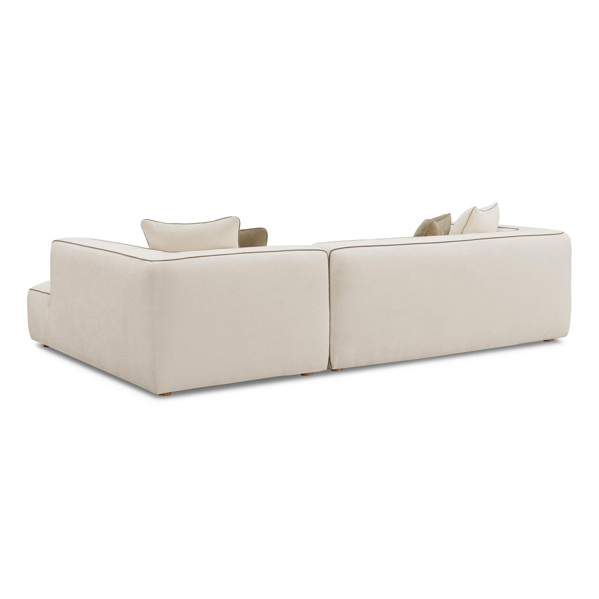 Tristine Cream Linen RAF Sectional