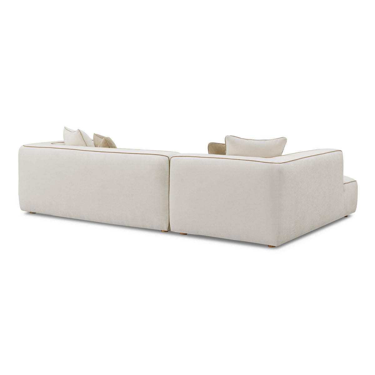 Tristine Cream Linen Sectional