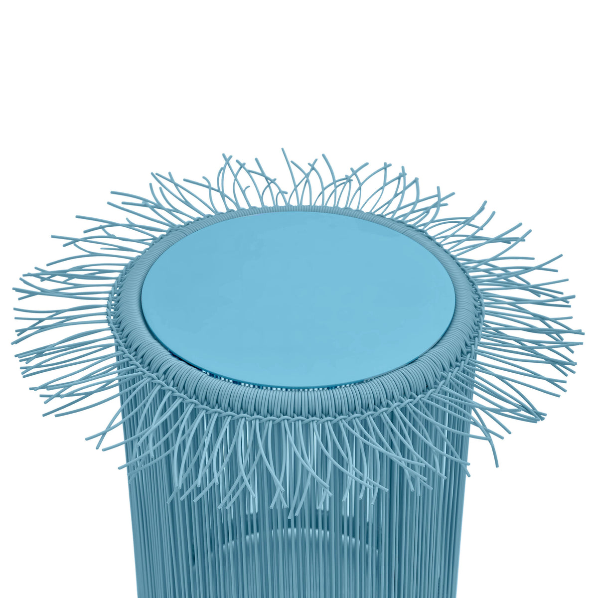 Rafa Blue Outdoor Side Table