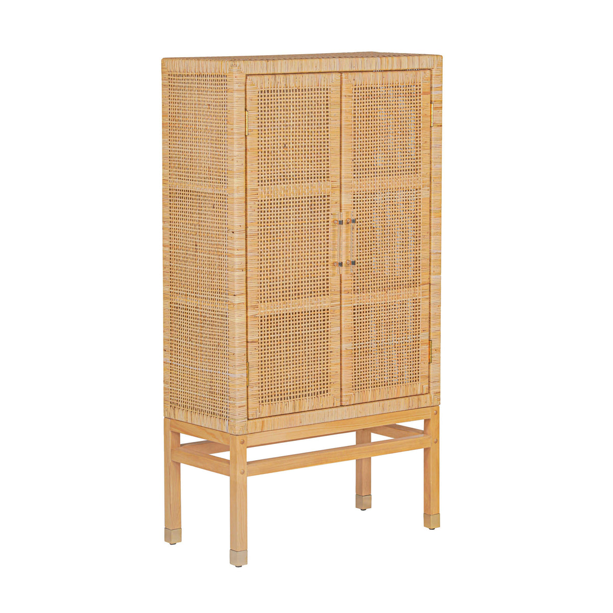 Amara Natural Woven Rattan Cabinet