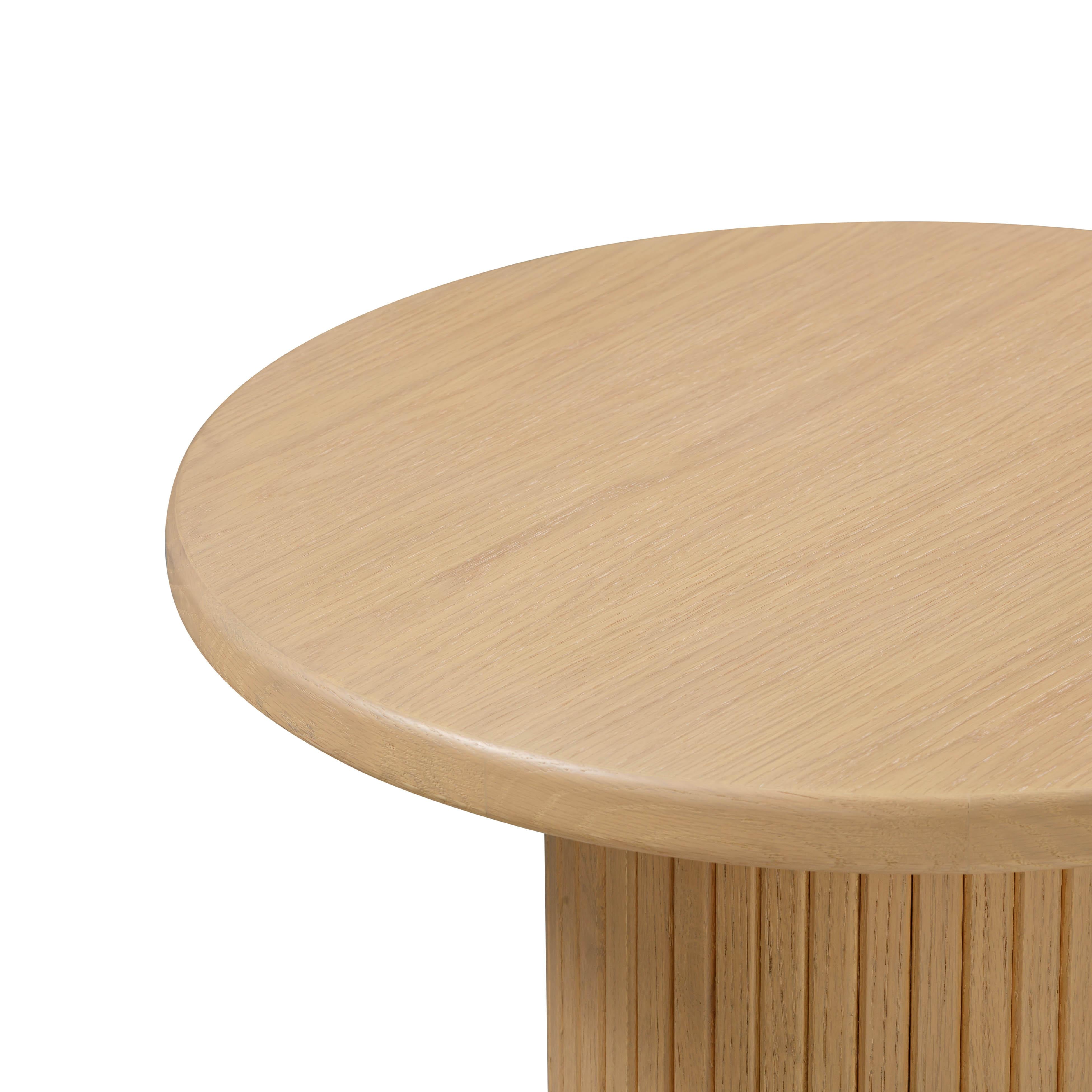 Chelsea Natural Oak Wood Entry Table