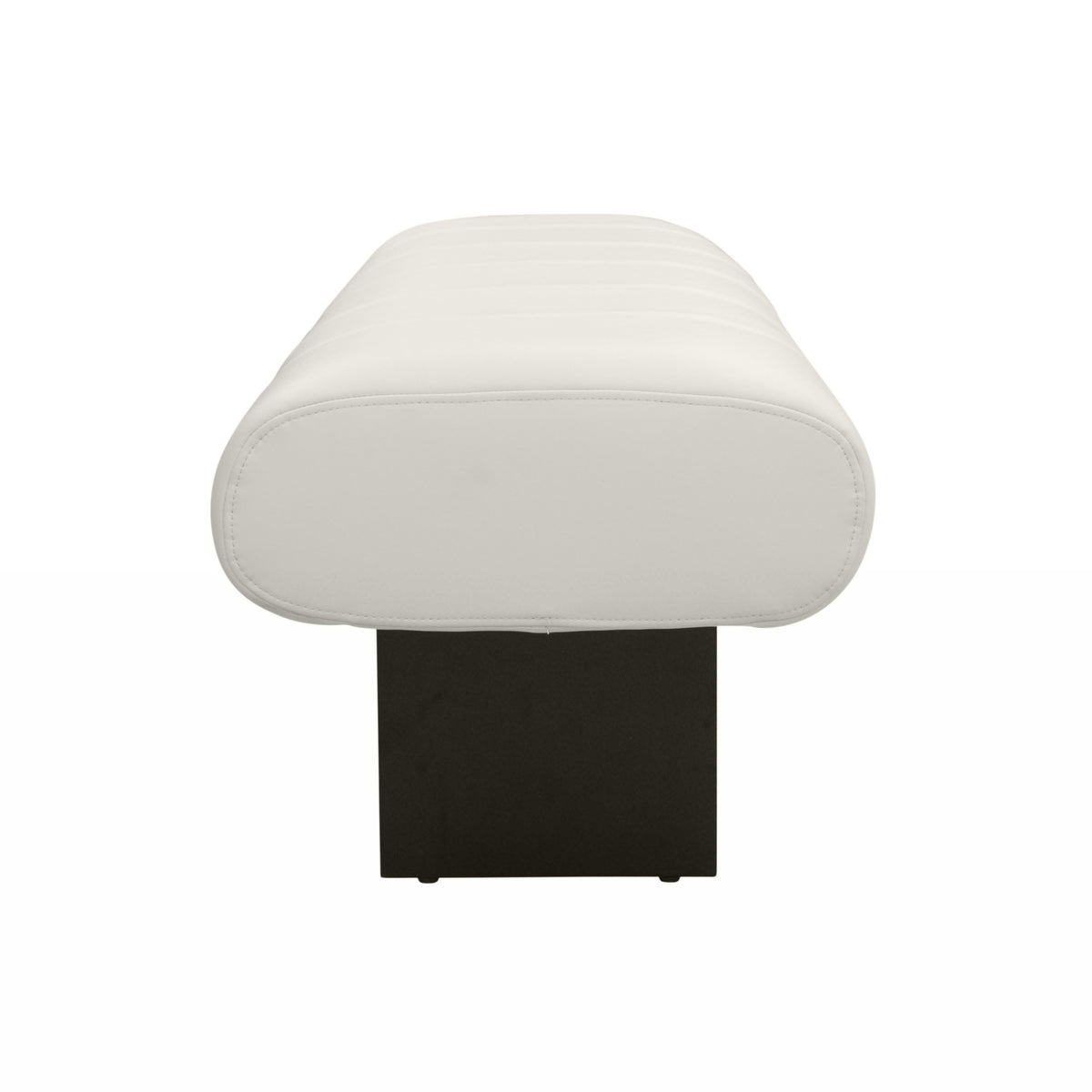 Karol Cream Performance Vegan Leather Bench - UK