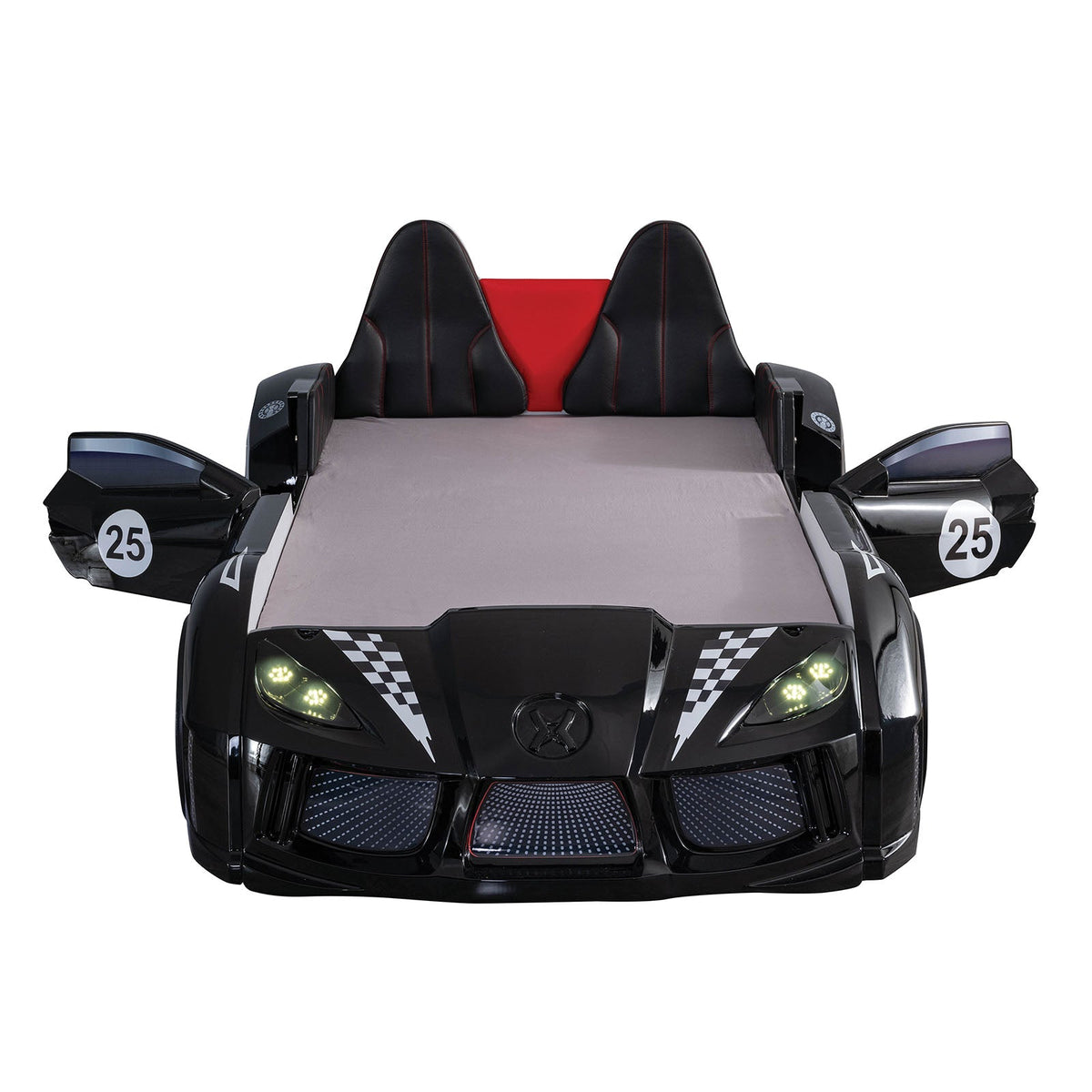 Trackster Black Bed