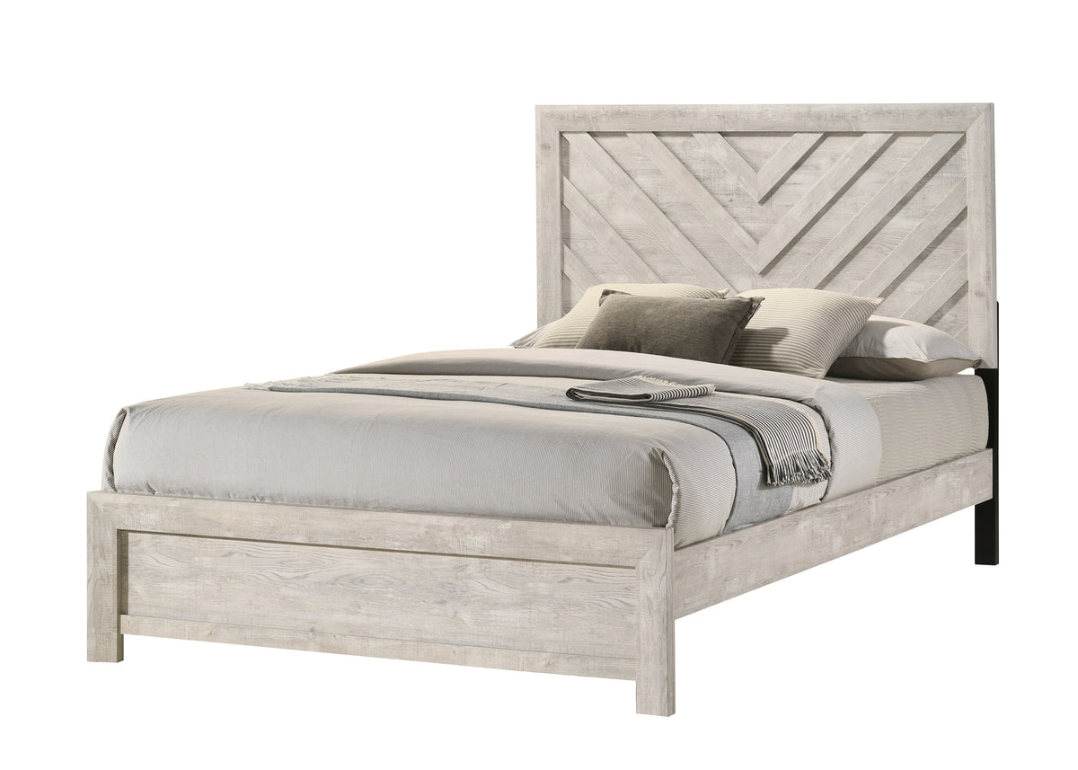 Valor Beige Panel Bedroom Set