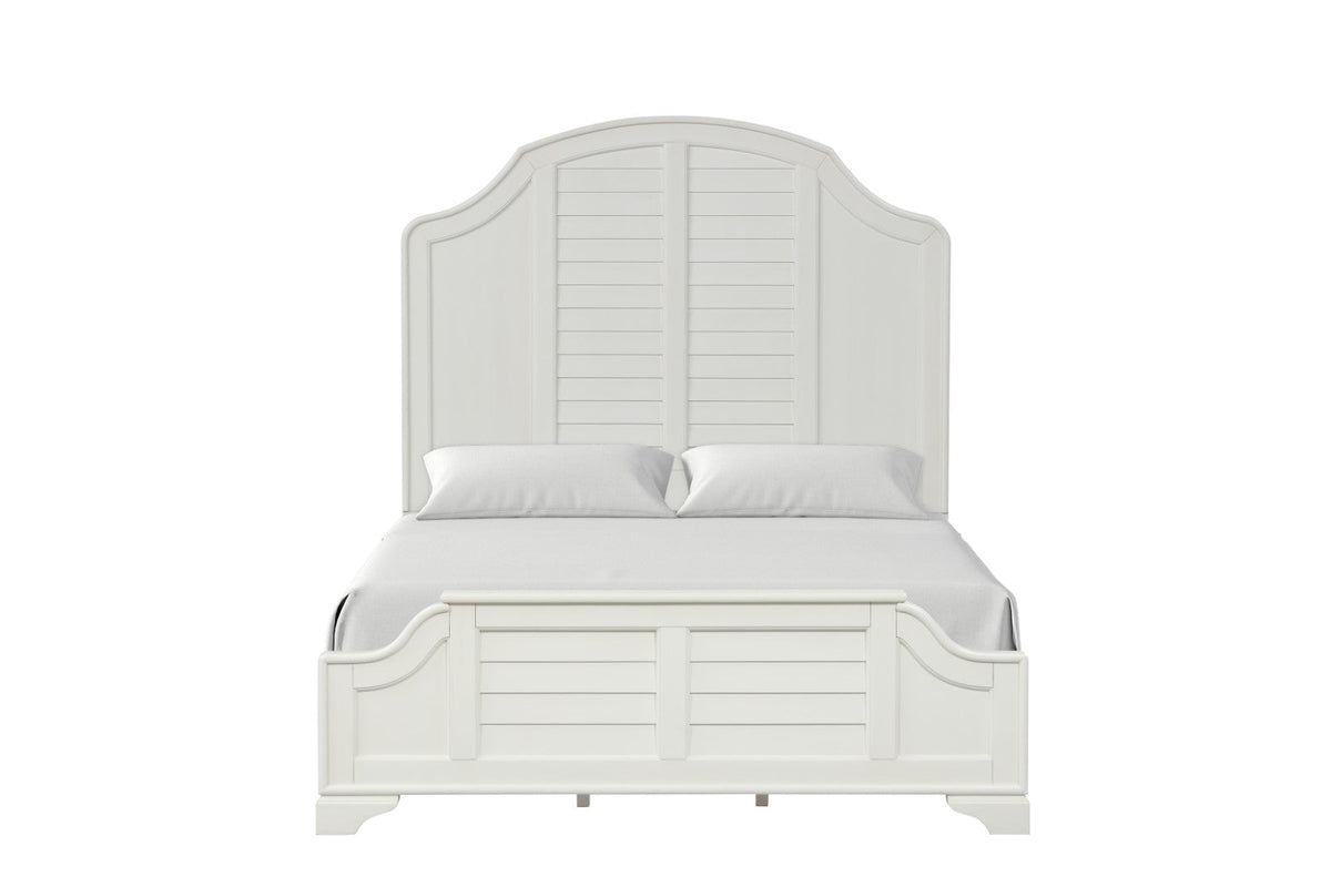 Whitehaven Antique White Queen Bed