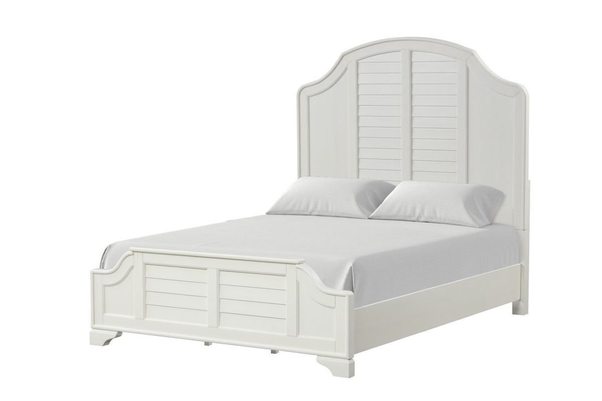 Whitehaven Antique White Queen Bed