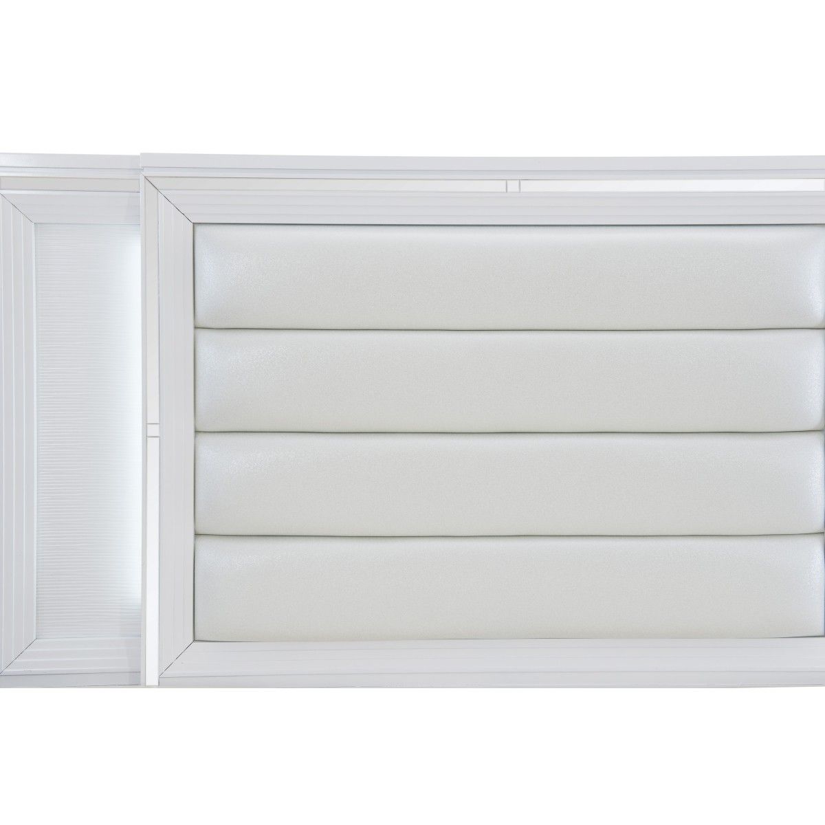 Tamsin - Platform Bed With Footboard Storage, LED Lighting