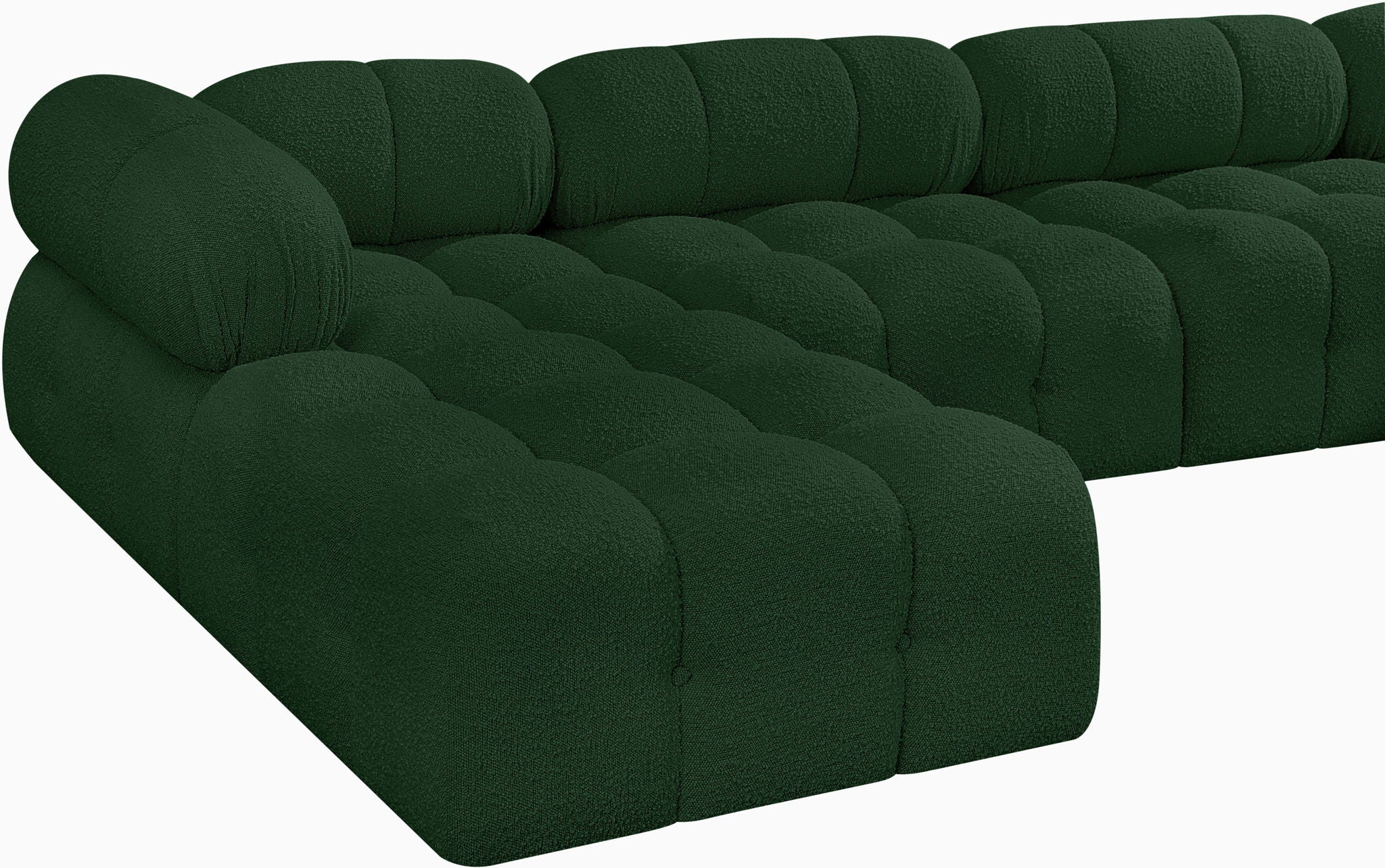 Ames - 7 Piece Fabric Modular U-Shaped Sectional