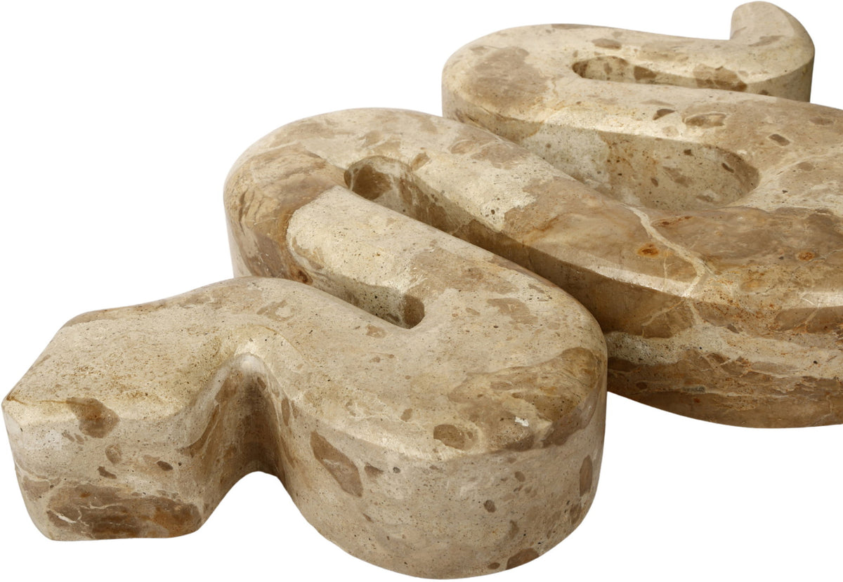Asp - Genuine Marble Tabletop Object