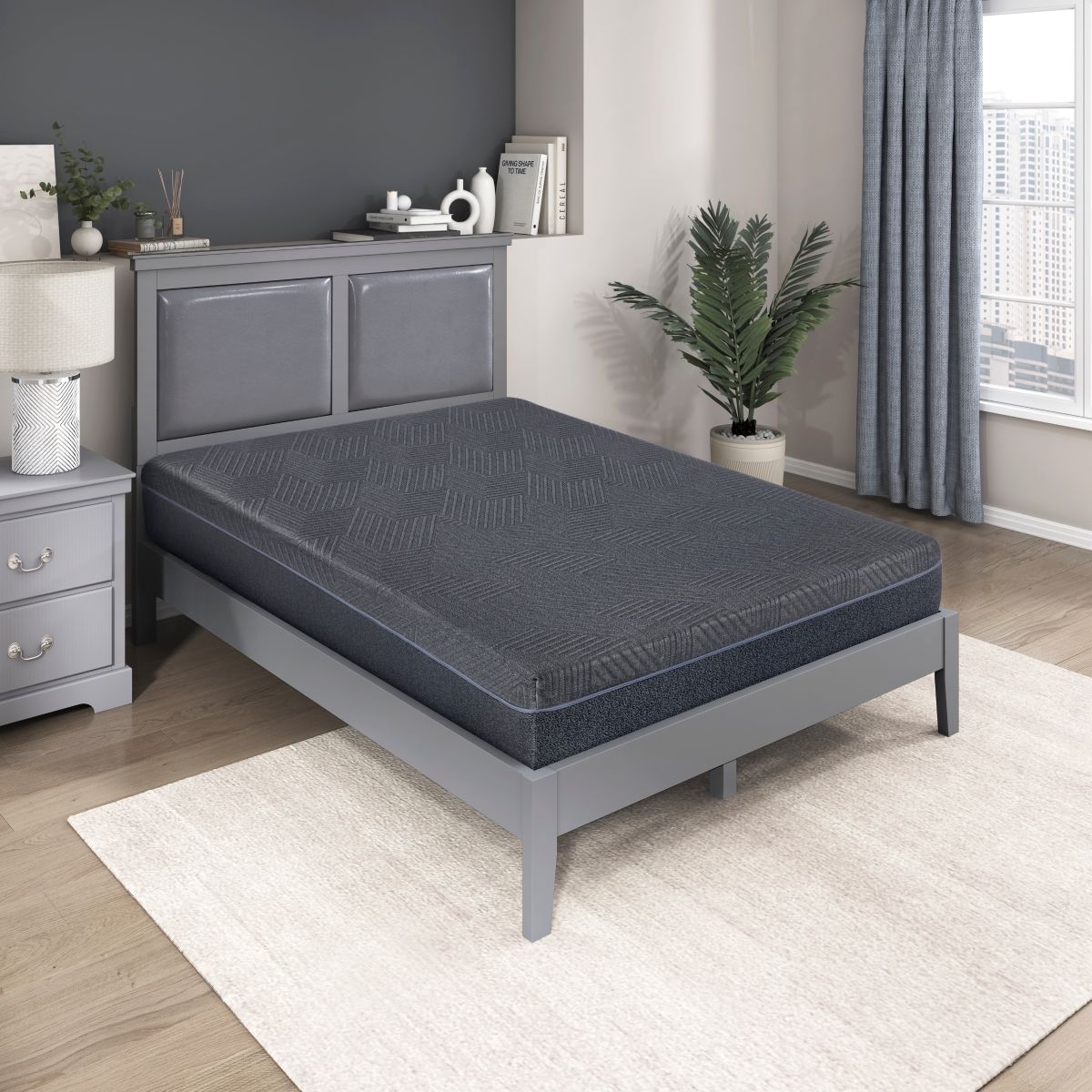 Burnham - Green Tea Gel Infused Memory Foam Mattress