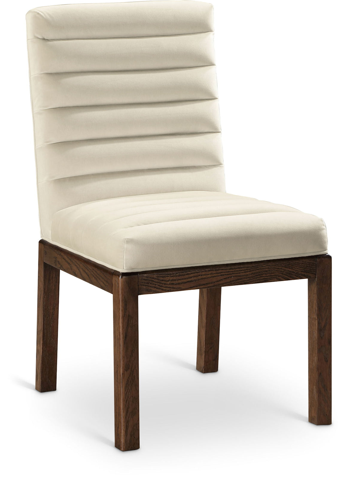 Evelyn - Dining Chair With Brown Legs