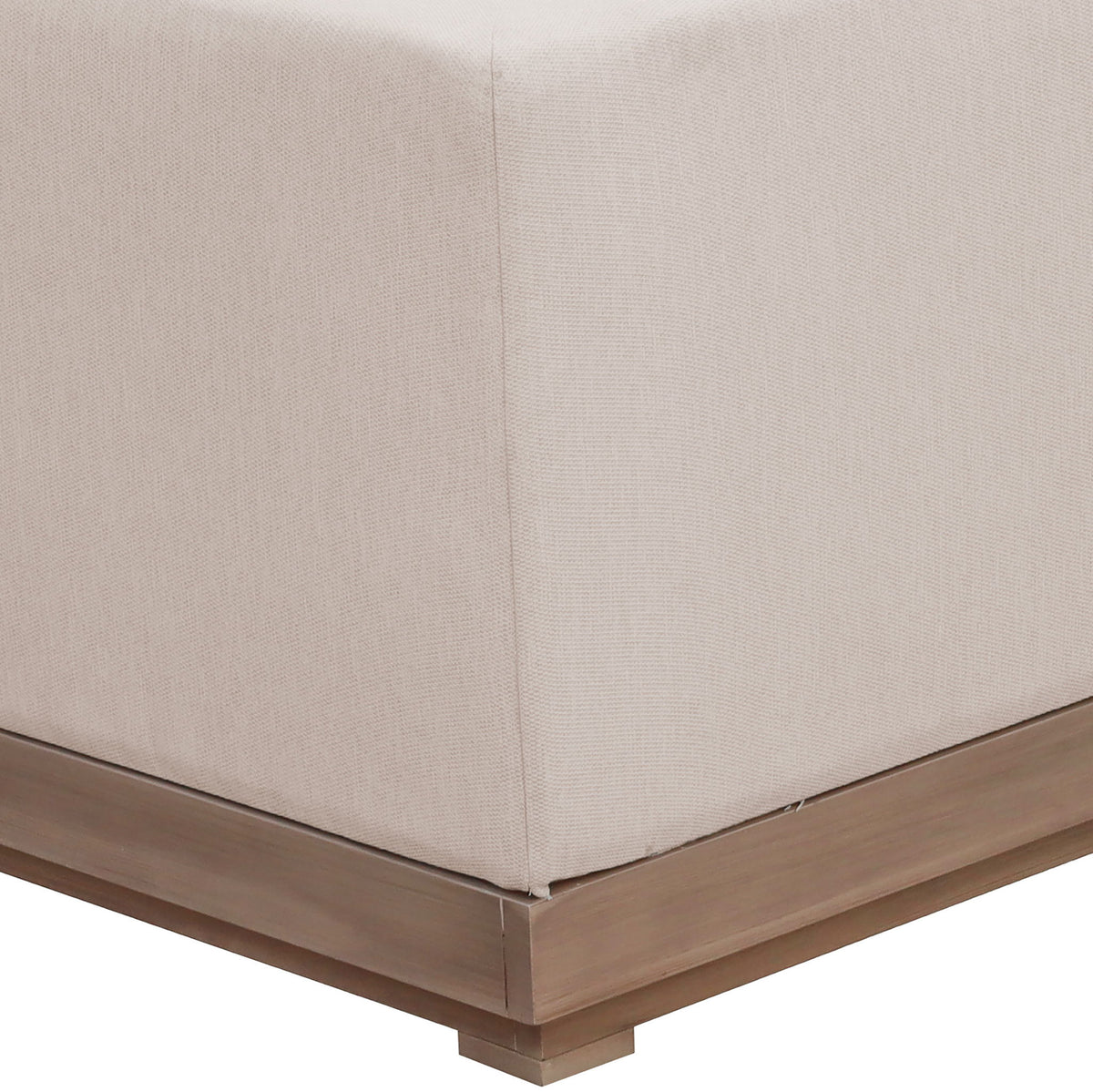 Solace - Olefin Performance Fabric 4 Piece Outdoor Patio Modular Sectional