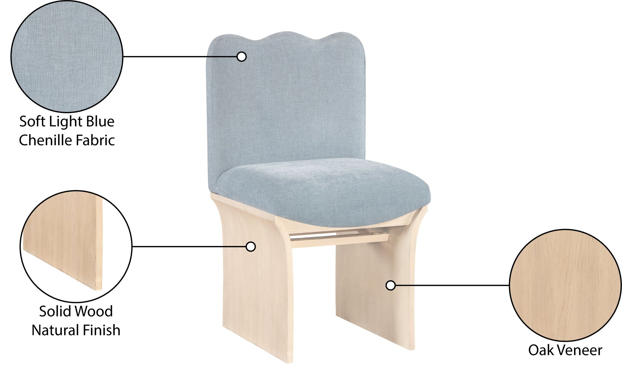 Shaw - Dining Chair - Natural Base
