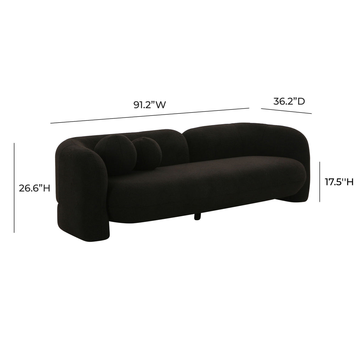 Amelie - Faux Fur Sofa