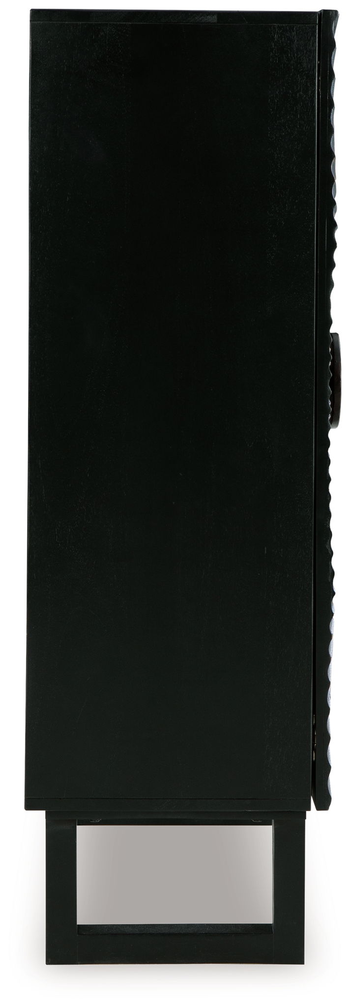 Fosterman - Accent Cabinet - Distressed Black