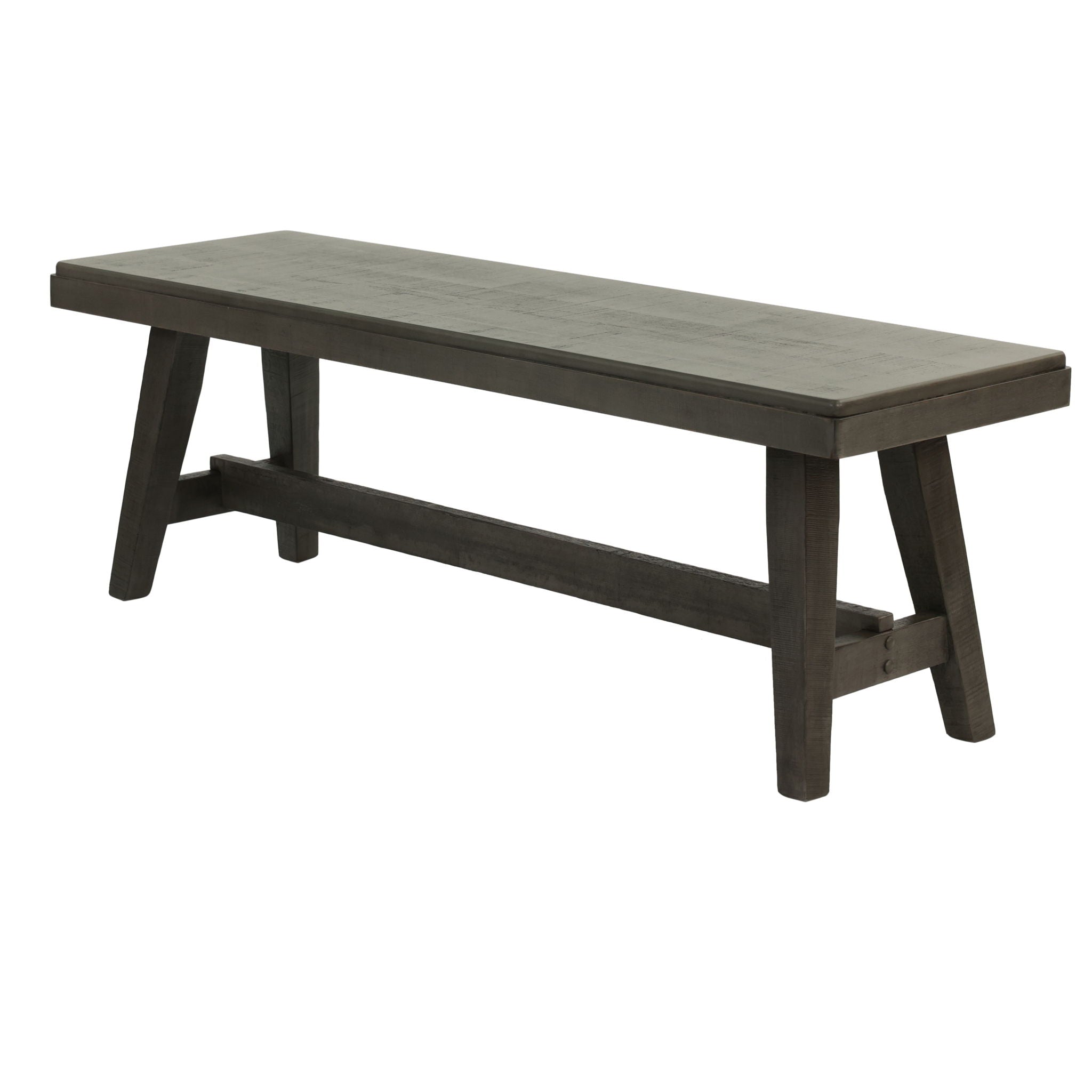 Dining Room Bench - Gray / Gray