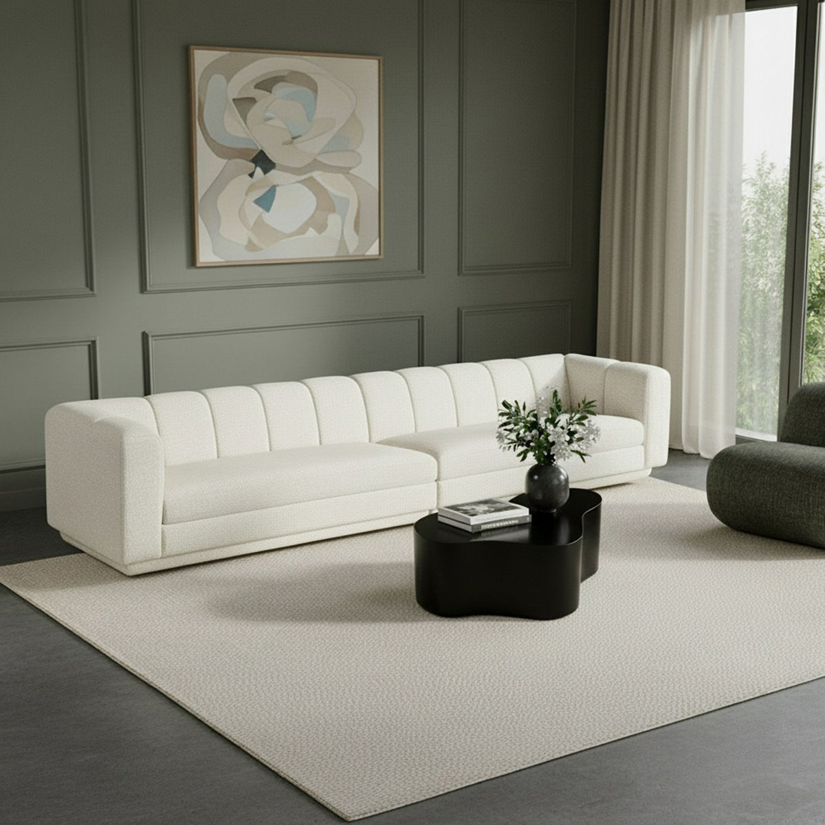 Modari - Sectional - Cream