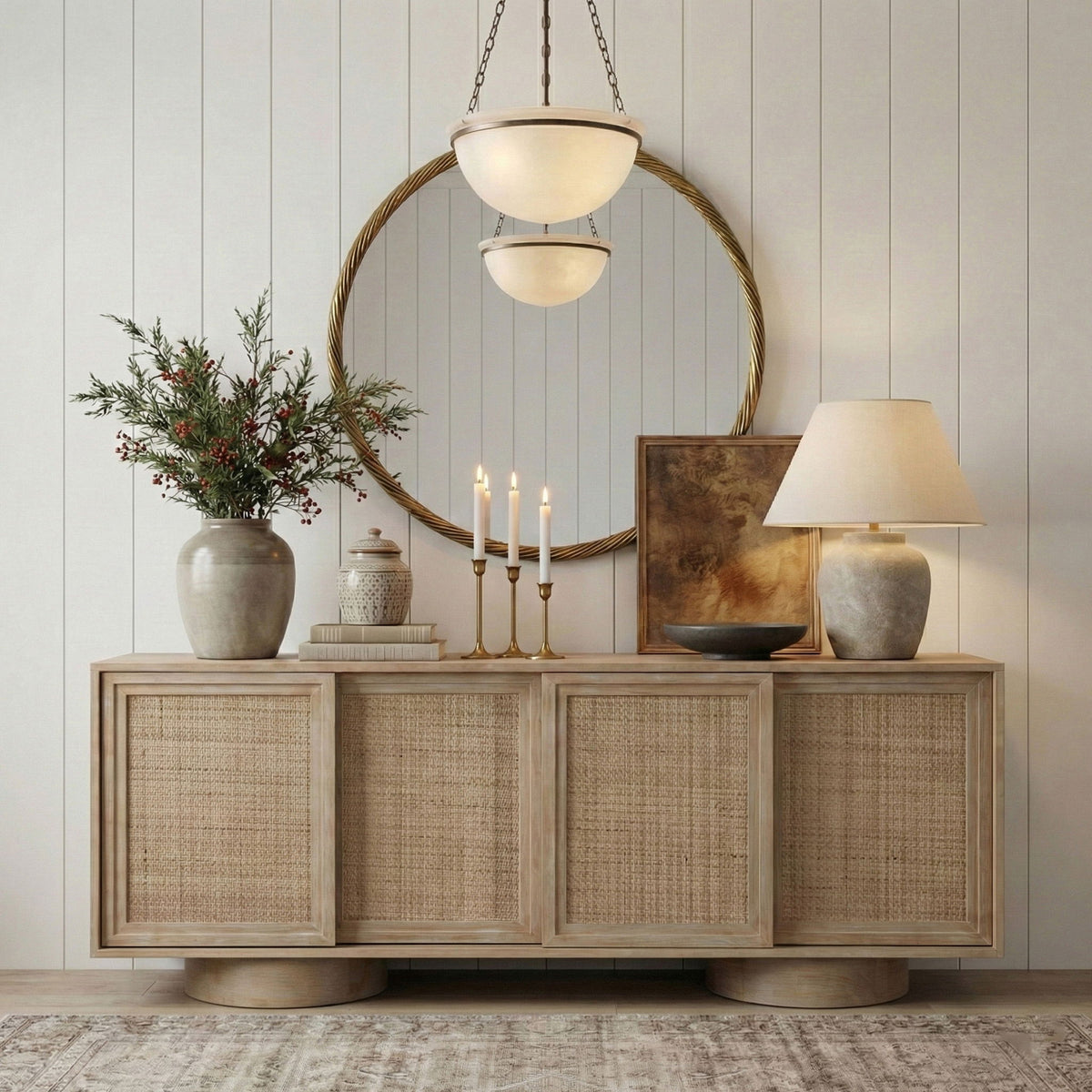 Avara - Round Mirror