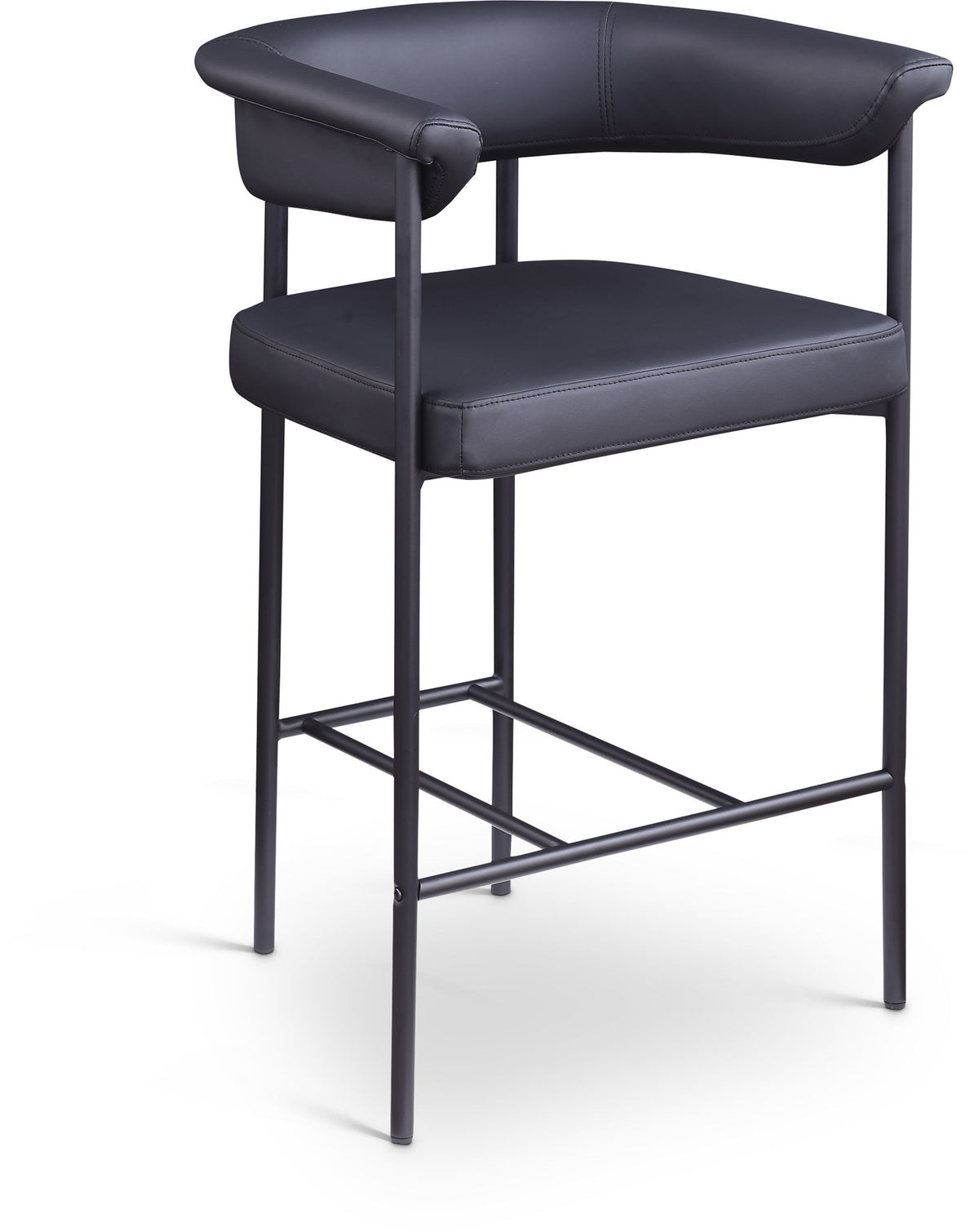 Malin - Faux Leather Counter Stool (Set of 2)