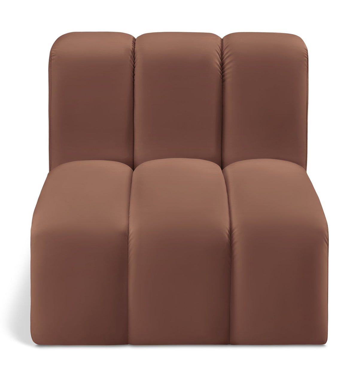 Arc - Faux Leather Straight Chair
