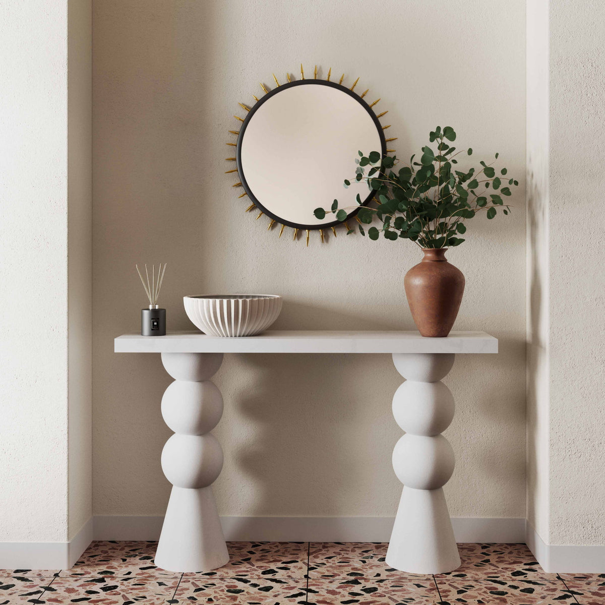 Lupita - Console Table - White