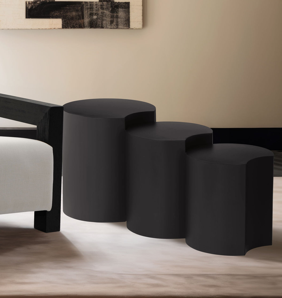 Dimple - 3 Piece Modular End Table