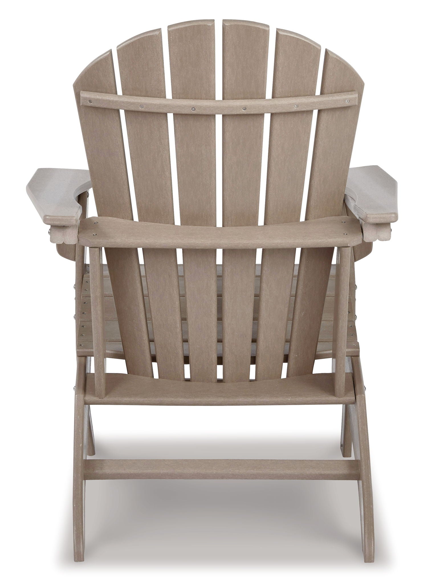 Sundown Treasure - 2 Pc. - Adirondack Chair And Ottoman - Driftwood