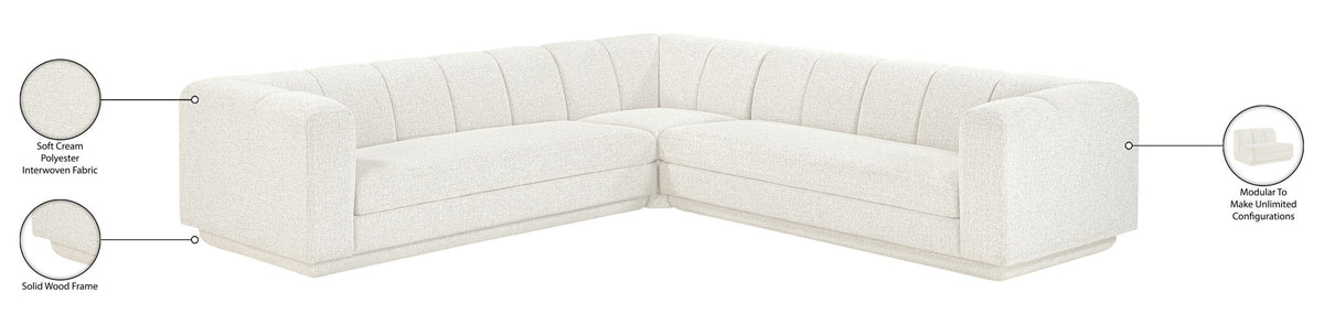 Modari - Sectional - Cream
