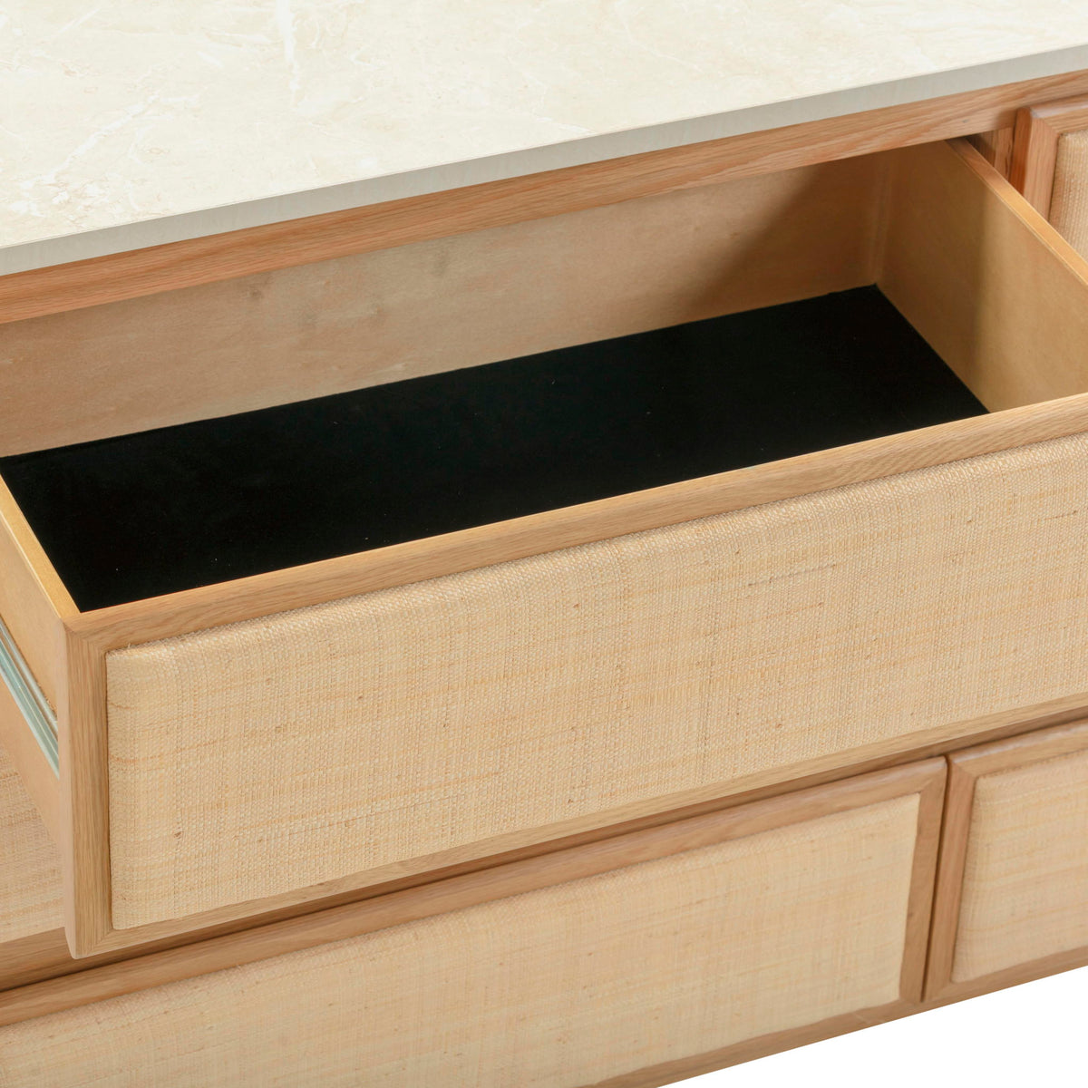 Paige - 6-Drawer Dresser - Natural Oak