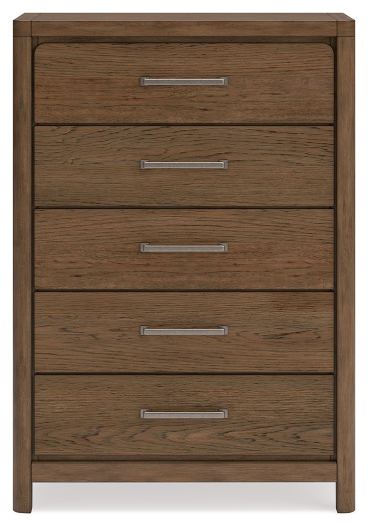 Cabalynn - Five Drawer Chest - Light Brown
