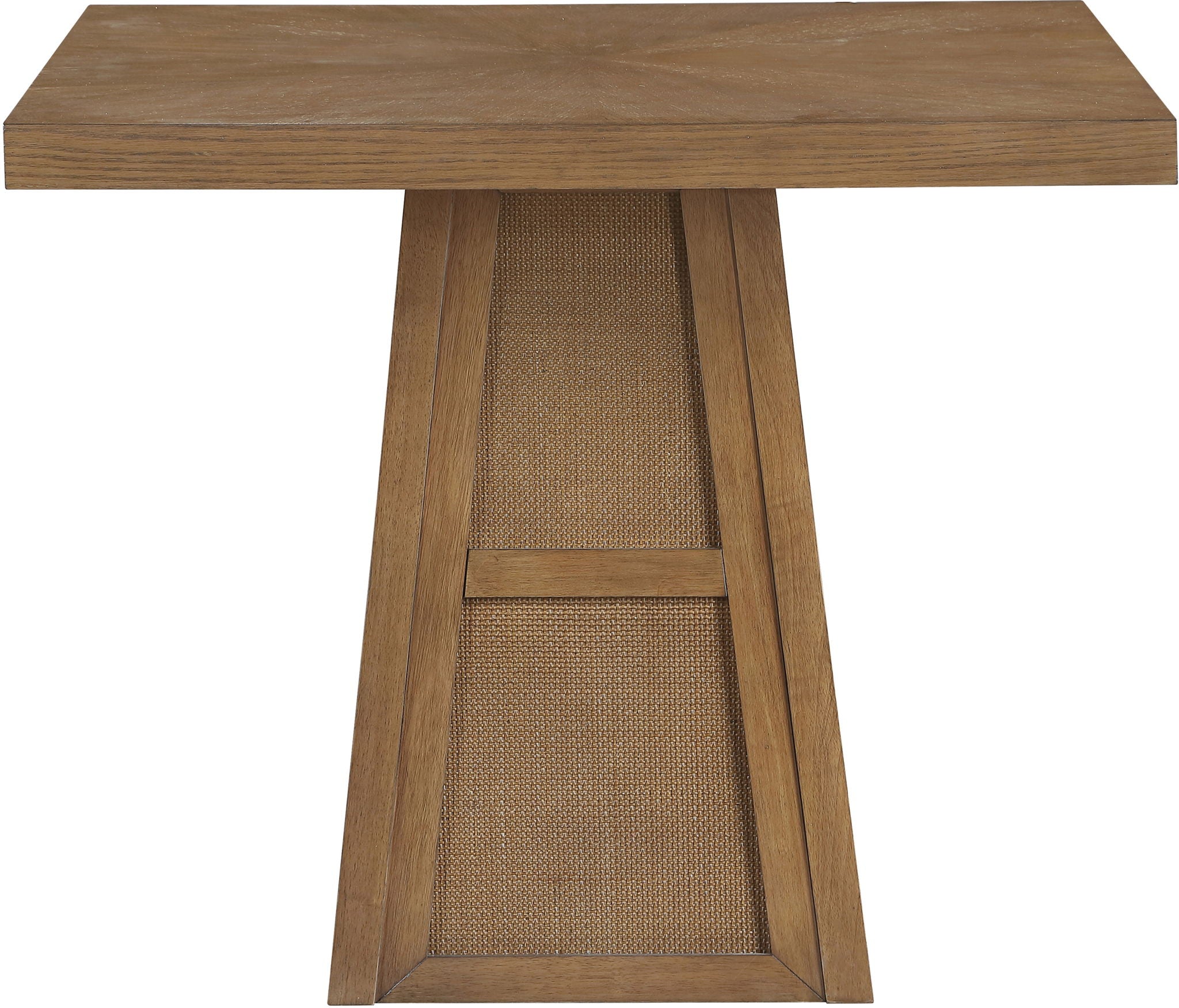 Fenwick - Cane Oak Veneer And Solid Wood Dining Table