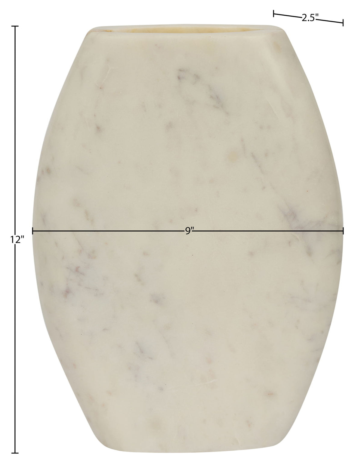 Sadie - Genuine Marble Vase