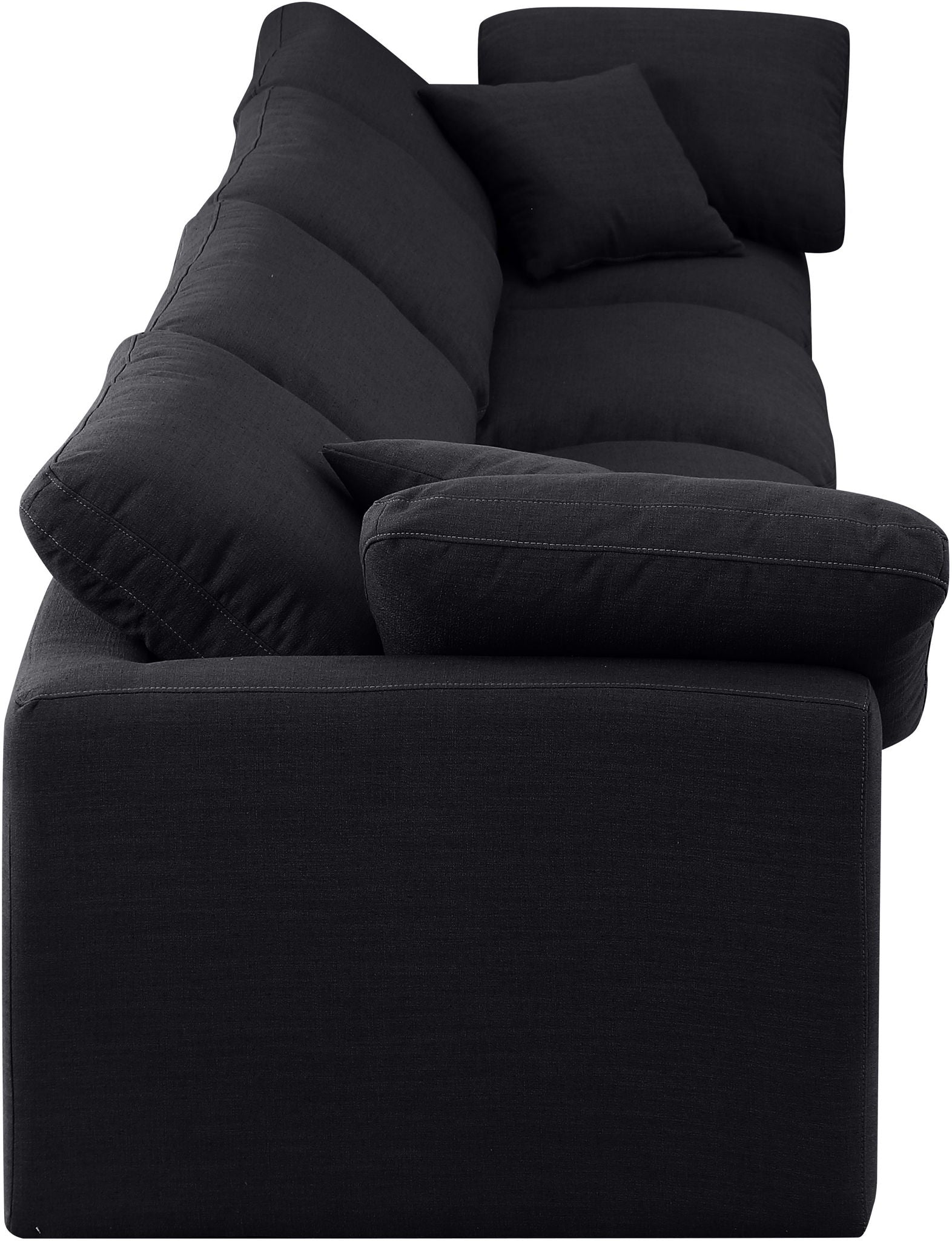 Indulge - Linen 4 Seat Modular Sofa